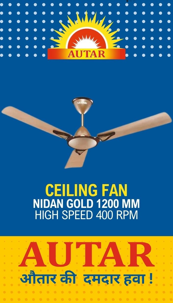 Autar Nidan Gold — 1200mm · 400 RPM